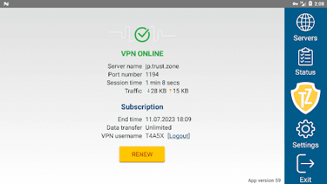 Trust.Zone VPN - Anonymous VPN screenshot 12