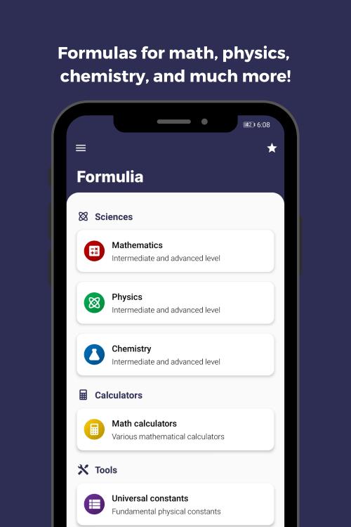 Formulia screenshot 1