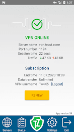 Trust.Zone VPN - Anonymous VPN screenshot 4