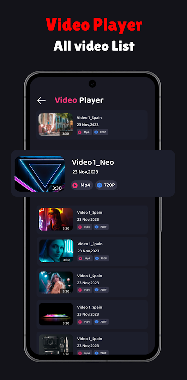 Video player - Media Player screenshot 4