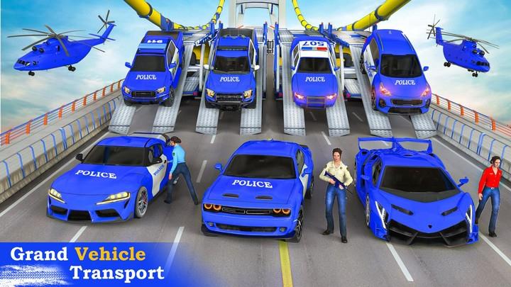 Police Vehicle Transport Games screenshot 3