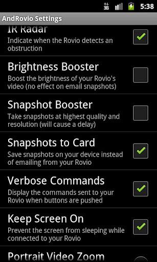 AndRovio screenshot 1