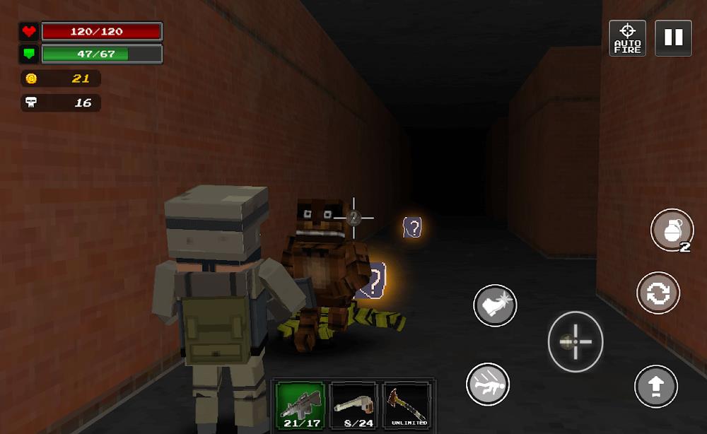 Pixel Z Hunter2 3D screenshot 1