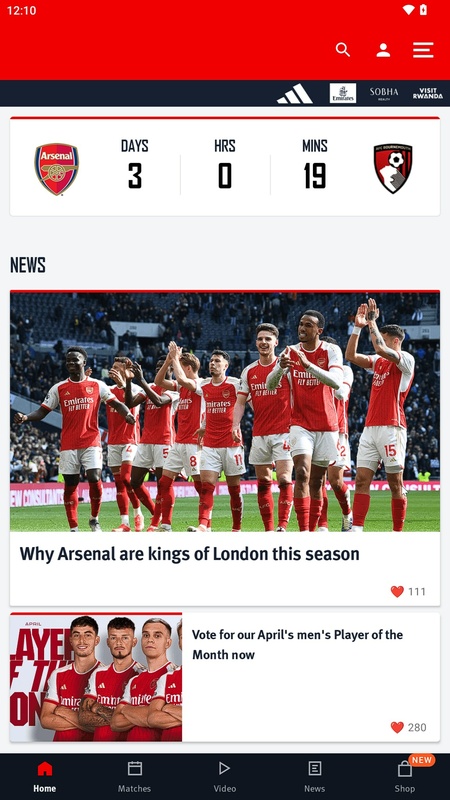 Arsenal screenshot 1