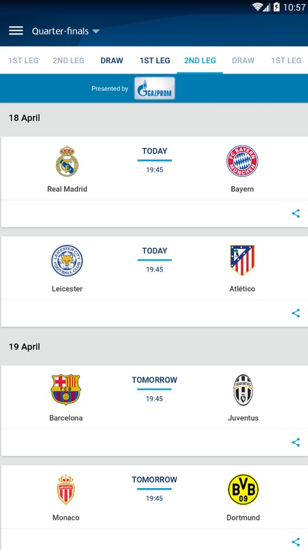 UEFA Champions League screenshot 2