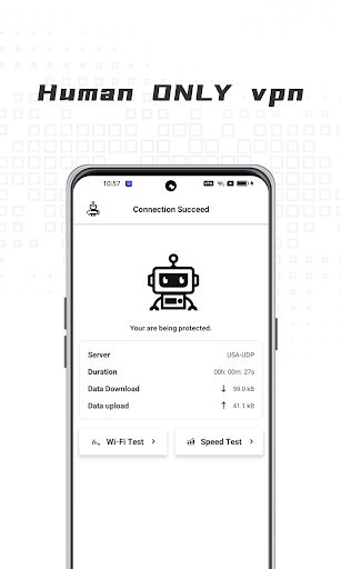 Human ONLY vpn screenshot 2
