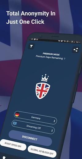 VPN UK: Fast VPN with Adblock screenshot 1