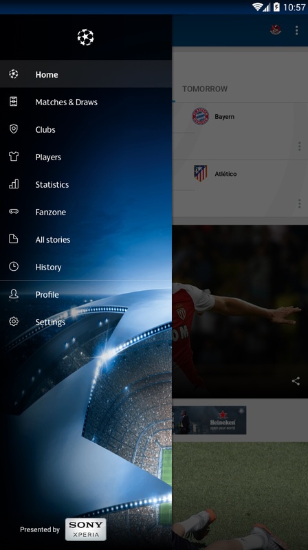 UEFA Champions League screenshot 1