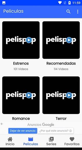 PelisPop Peliculas y Series screenshot 1