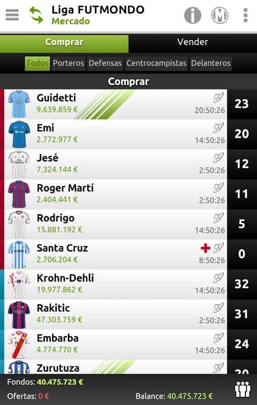 futmondo screenshot 2