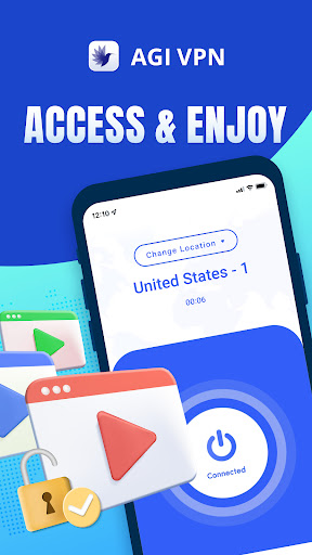 AGI VPN - Fast VPN Proxy screenshot 2