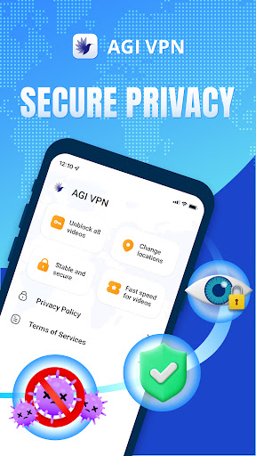 AGI VPN - Fast VPN Proxy screenshot 4