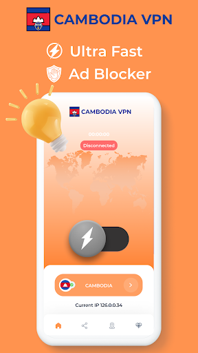 Cambodia VPN - Private Proxy screenshot 2