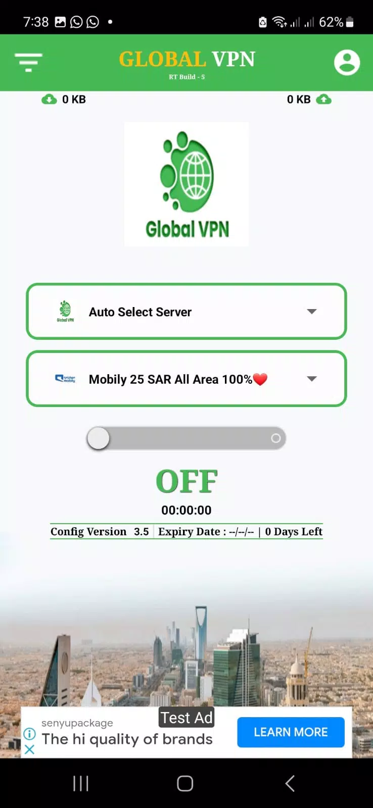 Global VPN screenshot 2