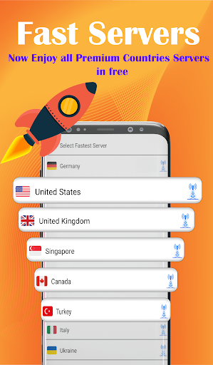 VPN Orange – Fast Speed VPN screenshot 1