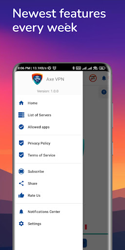 Axe VPN Fast & Secure screenshot 4