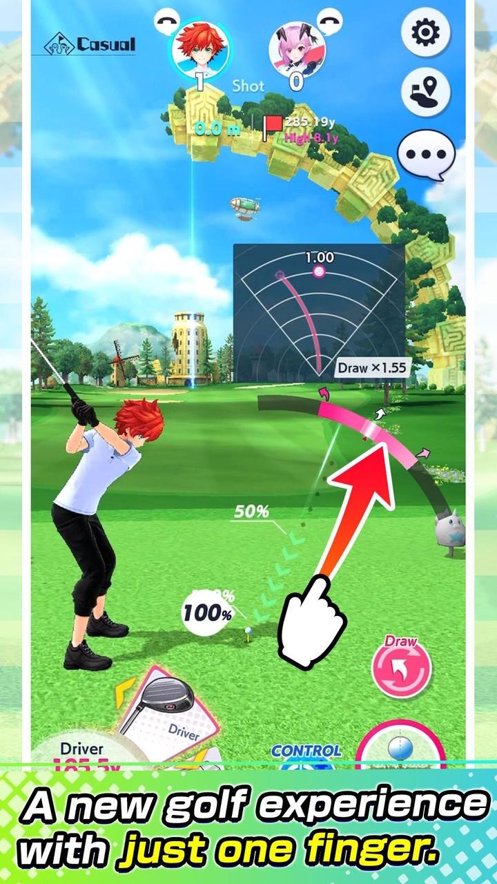 NEKO GOLF -Anime GOLF- screenshot 1