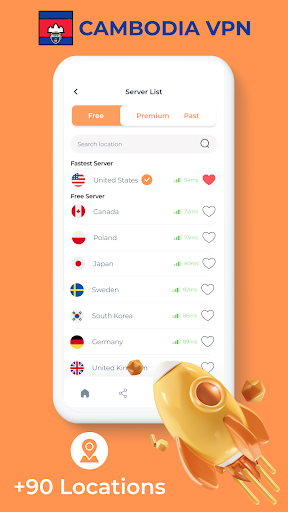 Cambodia VPN - Private Proxy screenshot 3