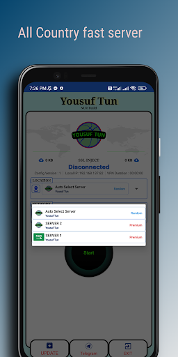 Yousuf Tun VPN screenshot 3