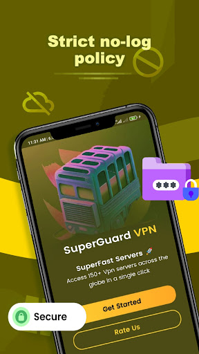 SuperGuard VPN: Fast Secure screenshot 1