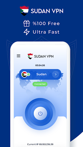 VPN Sudan - Get Sudan IP screenshot 1