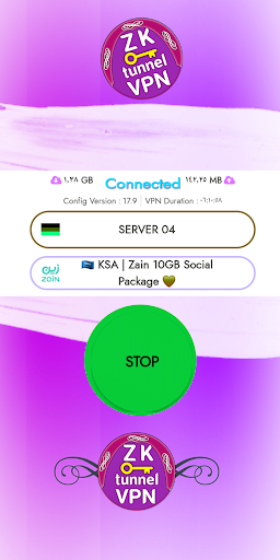 ZK tunnel VPN screenshot 2