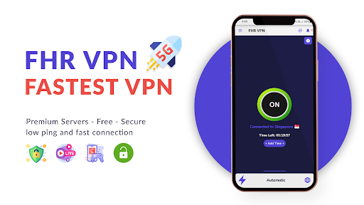FHR VPN - Faster VPN screenshot 1