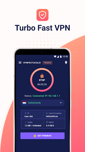 Turbo Fast VPN - Speed 200 MB screenshot 2