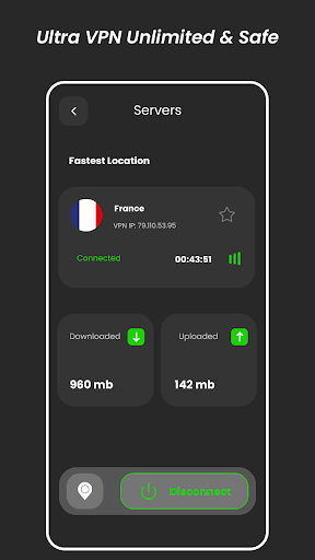 Ultra VPN:Proxy Unlimited&Safe screenshot 4