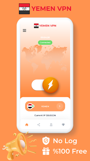 Yemen VPN - Private Proxy screenshot 1
