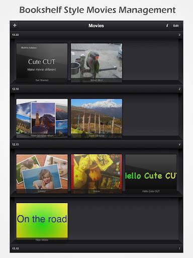 Cute CUT - Video Editor & Movie Maker screenshot 1