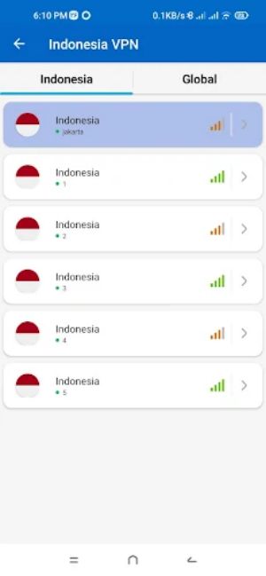 Indonesia VPN - Fast & Secure screenshot 3