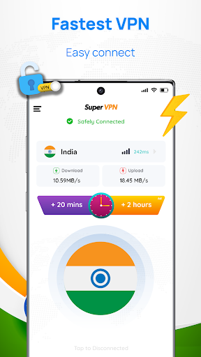 Indian VPN - Get Indian IP screenshot 1