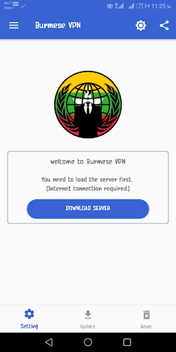 Burmese VPN screenshot 1