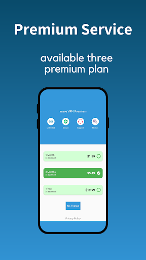 Wave VPN - Private VPN Access screenshot 2