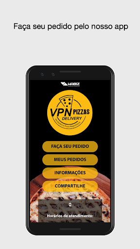 VPN Pizzas App screenshot 1