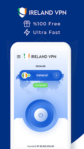 VPN Ireland - Get Ireland IP screenshot 1