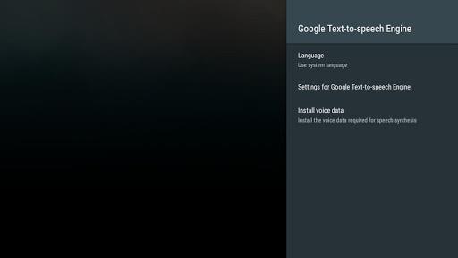 Google Text-to-speech screenshot 1