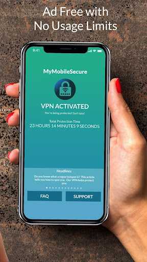 My Mobile Secure VPN screenshot 2