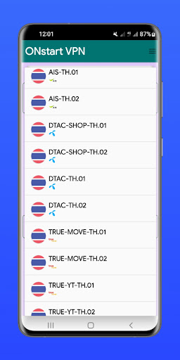 ONstart VPN screenshot 2