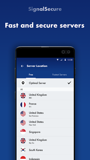 Signal Secure VPN - Robot VPN screenshot 2