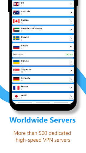 TELE VPN - super fast VPN app screenshot 3