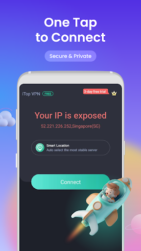 iTop VPN: Fast & Secure Proxy screenshot 1