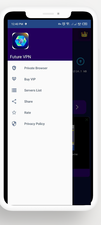 Future VPN Fast & Secure screenshot 1