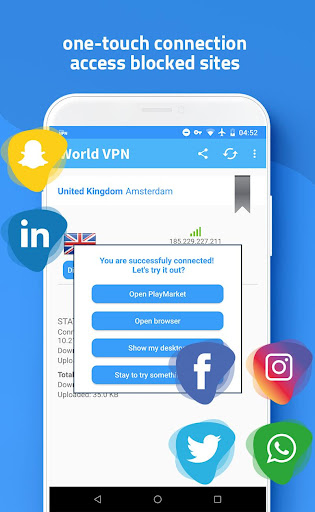 iVPN: Best VPN & Proxy browser screenshot 1