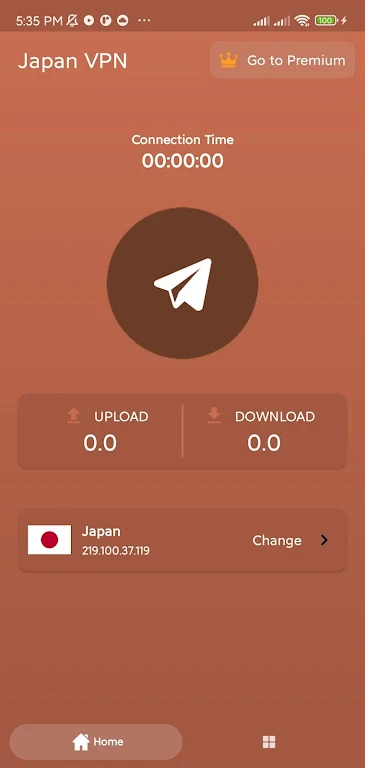 Japan VPN: Unlimited VPN Proxy screenshot 1