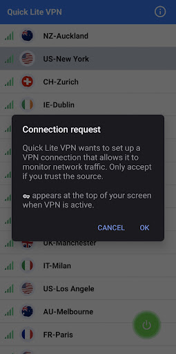 QuickLite VPN screenshot 1