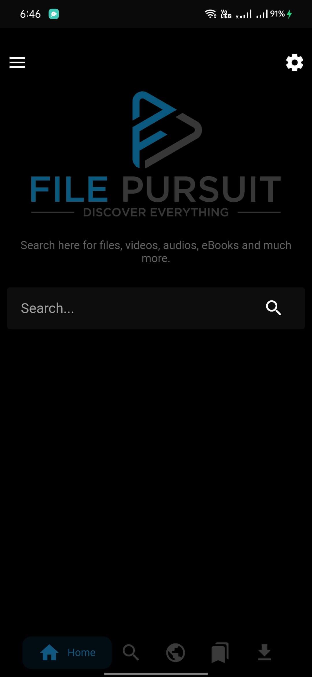 FilePursuit screenshot 1