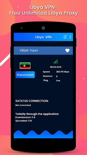 Libya VPN-Free Unlimited Libya Proxy screenshot 1