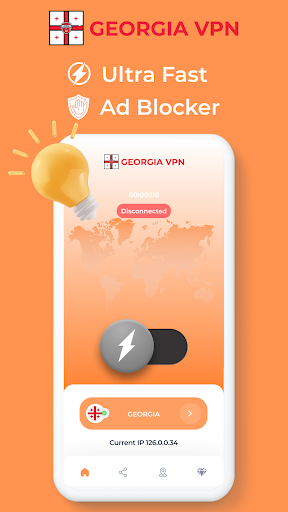 Georgia VPN - Private Proxy screenshot 2